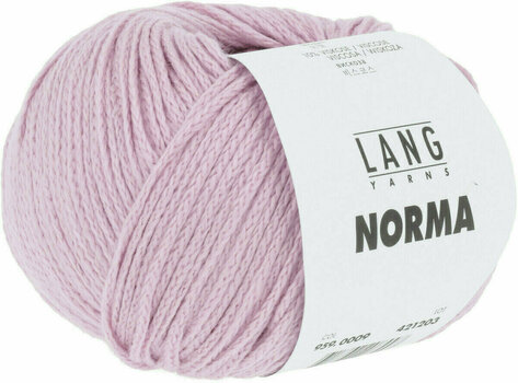 Knitting Yarn Lang Yarns Norma 0009 Rose Knitting Yarn - 3