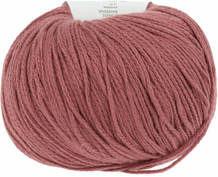 Knitting Yarn Lang Yarns Norma 0063 Dark Red Knitting Yarn - 4