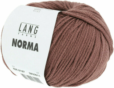Knitting Yarn Lang Yarns Norma 0187 Brick Knitting Yarn - 2