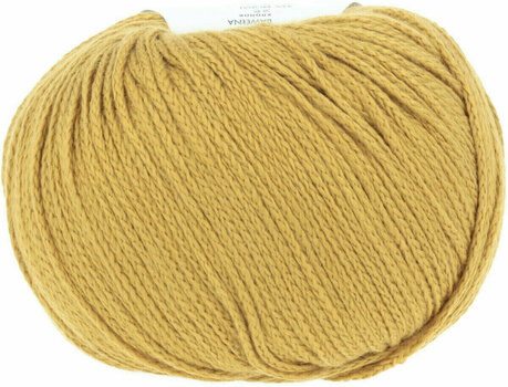 Knitting Yarn Lang Yarns Norma 0050 Mustard Yellow Knitting Yarn - 4