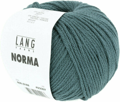 Fire de tricotat Lang Yarns Norma 0188 Dark Petrol Fire de tricotat - 2