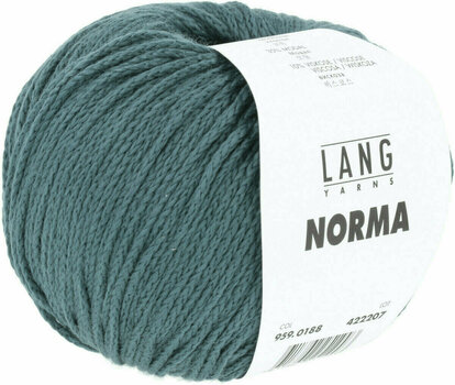 Fire de tricotat Lang Yarns Norma 0188 Dark Petrol Fire de tricotat - 3