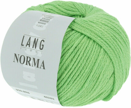 Knitting Yarn Lang Yarns Norma 0016 Light Green Knitting Yarn - 2