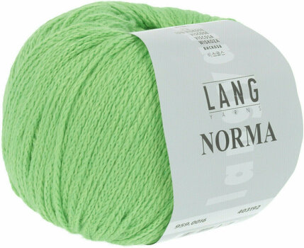 Knitting Yarn Lang Yarns Norma 0016 Light Green Knitting Yarn - 3