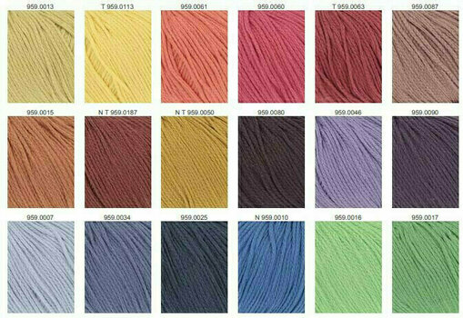 Knitting Yarn Lang Yarns Norma 0016 Light Green Knitting Yarn - 7