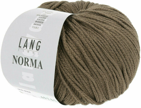 Knitting Yarn Lang Yarns Norma 0068 Brown Knitting Yarn - 2