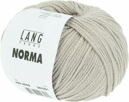 Knitting Yarn Lang Yarns Norma 0048 Dusky Pink Knitting Yarn - 2