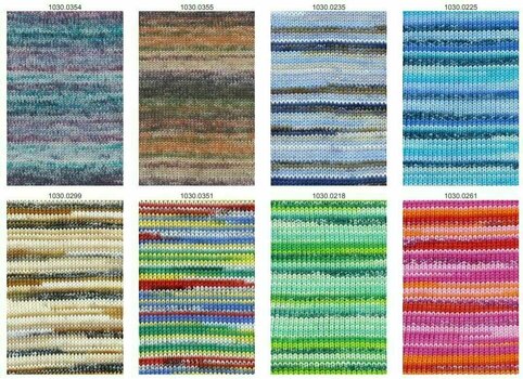 Knitting Yarn Lang Yarns Tissa Color 0218 Green - 2