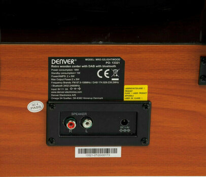 Kit de tocadiscos Denver MRD-52 Light Wood - 7