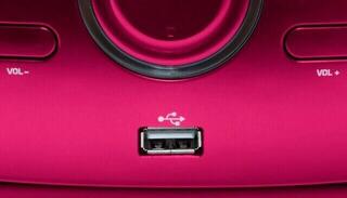 Desktop Music Player Bigben CD61RUSB Pink Desktop Music Player - 3