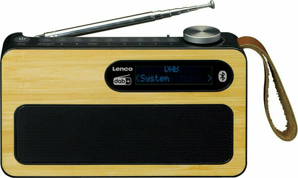 La radio numérique DAB + Lenco PDR-040BAMBOO - 2