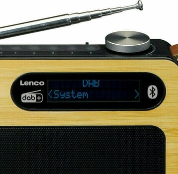 Digital radio DAB+
 Lenco PDR-040BAMBOO - 3