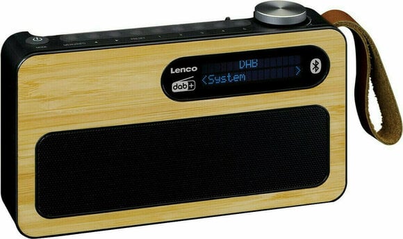 La radio numérique DAB + Lenco PDR-040BAMBOO - 4