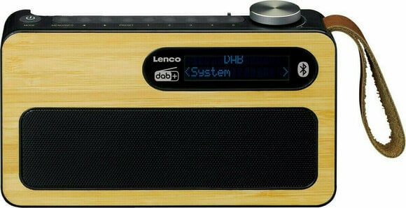 La radio numérique DAB + Lenco PDR-040BAMBOO - 5