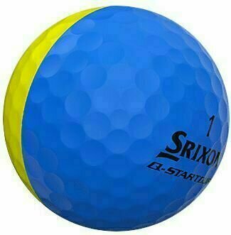 Golfová loptička Srixon Q-Star Golf Balls Yellow/Blue - 2
