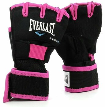 Boks- en MMA-handschoenen Everlast Evergel Handwraps Black/Pink M/L - 3