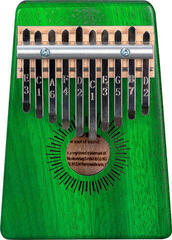 Kalimba Sela SE 243 Mahogany 10 Green Kalimba - 1