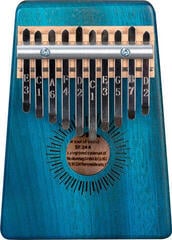 Kalimba Sela SE 244 Mahogany 10 Blue Kalimba - 1