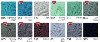 Breigaren Madame Tricote Paris Madame Cotton 019 Light Green Breigaren - 3