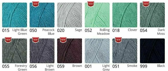 Fire de tricotat Madame Tricote Paris Madame Cotton 016 Azure Fire de tricotat - 4