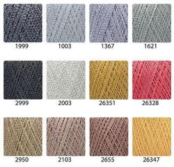 Háčkovací příze Madame Tricote Paris Maxi Metalic 2655 Brown Háčkovací příze - 1