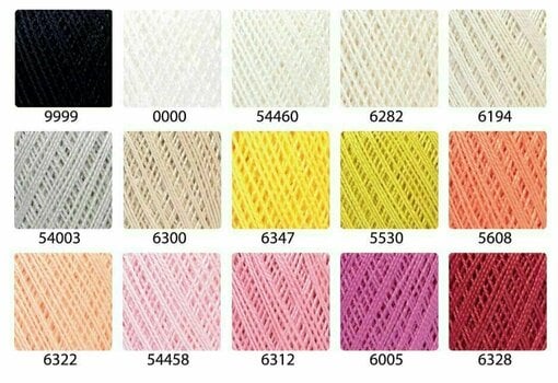 Crochet Yarn Madame Tricote Perle 5 00000 White - 2
