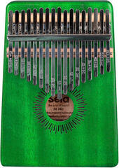 Kalimba Sela SE 248 Mahogany 17 Green Kalimba - 1