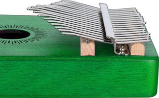 Kalimba Sela SE 248 Mahogany 17 Green Kalimba - 5