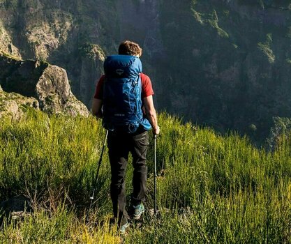 Outdoor Backpack Osprey Kestrel 48 II Loch Blue S/M 48 L Outdoor Backpack - 9