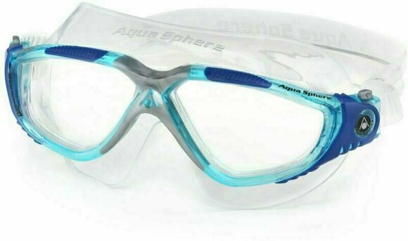 Swimming Goggles Aqua Sphere Swimming Goggles Vista Clear Lens Blue/Turquoise UNI - 3