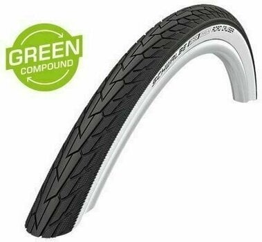 Neumático de bicicleta de trekking Schwalbe Road Cruiser 27,5" (584 mm) Black/White Neumático de bicicleta de trekking - 2