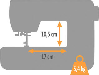Nähmaschine Janome JUNO-J15R Nähmaschine - 6