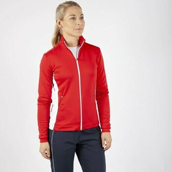 Hoodie/Trui Galvin Green Daisy Red-Wit XS - 3