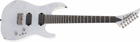 7-string Electric Guitar Jackson Pro Series Soloist SL7A MAH HT EB Unicorn White - 3