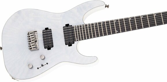 Guitarra elétrica de 7 cordas Jackson Pro Series Soloist SL7A MAH HT EB Unicorn White - 5
