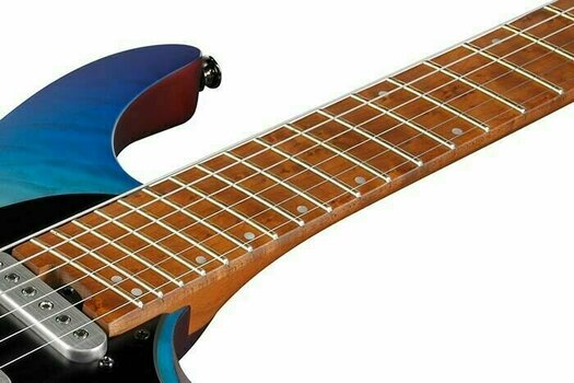Guitarra sem cabeçalho Ibanez QX54QM-BSM Blue Sphere Burst - 4