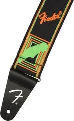 Колан за китара Fender Neon Monogram Strap Green/Orange Колан за китара - 1