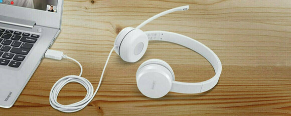 Casques de bureau Lenovo 110 Stereo USB Casques de bureau - 5