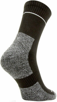 Fietssokken Sealskinz Solo QuickDry Ankle Length Sock Black/Grey XL Fietssokken - 2
