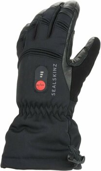 Cyklistické rukavice Sealskinz Waterproof Heated Gauntlet Glove Black S Cyklistické rukavice - 2