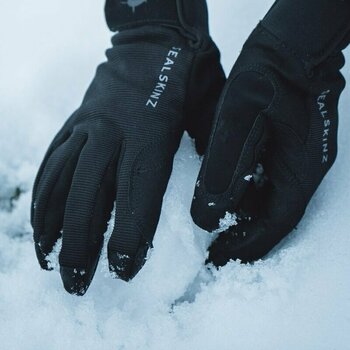 Bike-gloves Sealskinz Waterproof All Weather Glove Black M Bike-gloves - 5