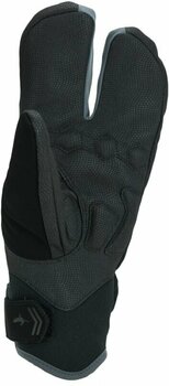 Bike-gloves Sealskinz Waterproof Extreme Cold Weather Cycle Split Finger Glove Black/Grey S Bike-gloves - 3