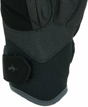 Cyclo Handschuhe Sealskinz Waterproof Extreme Cold Weather Cycle Split Finger Glove Black/Grey S Cyclo Handschuhe - 4