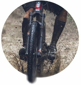 Fahrradsocken Sealskinz Waterproof Cold Weather Knee Length Socks Black/Grey L Fahrradsocken - 7