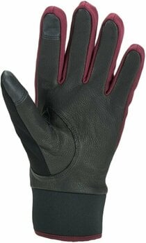 Pyöräilyhanskat Sealskinz Waterproof All Weather Insulated Glove Red/Black L Pyöräilyhanskat - 3