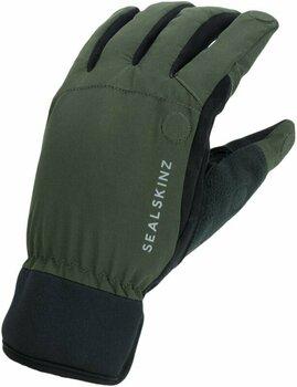 Bike-gloves Sealskinz Waterproof All Weather Sporting Glove Olive Green/Black M Bike-gloves - 2