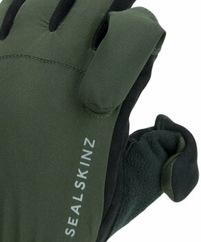 Kesztyű kerékpározáshoz Sealskinz Waterproof All Weather Sporting Glove Olive Green/Black M Kesztyű kerékpározáshoz - 7