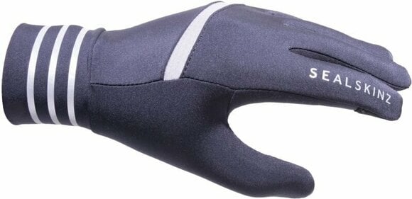 Pyöräilyhanskat Sealskinz Solo Reflective Glove Black/Grey XL Pyöräilyhanskat - 4