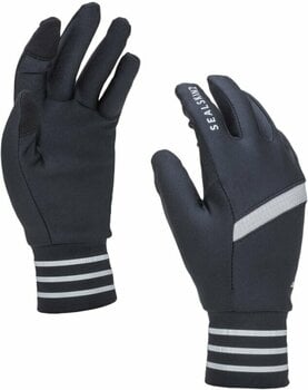 Pyöräilyhanskat Sealskinz Solo Reflective Glove Black/Grey XL Pyöräilyhanskat - 5