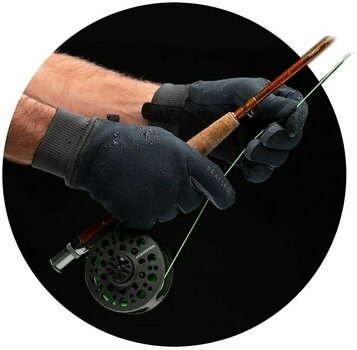 Kesztyű kerékpározáshoz Sealskinz Waterproof All Weather Lightweight Glove with Fusion Control Black/Grey L Kesztyű kerékpározáshoz - 5